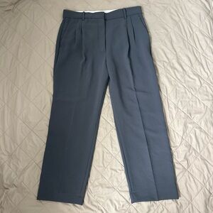 Aritzia Wilfred Carrot Pants Dark Gray Size 14